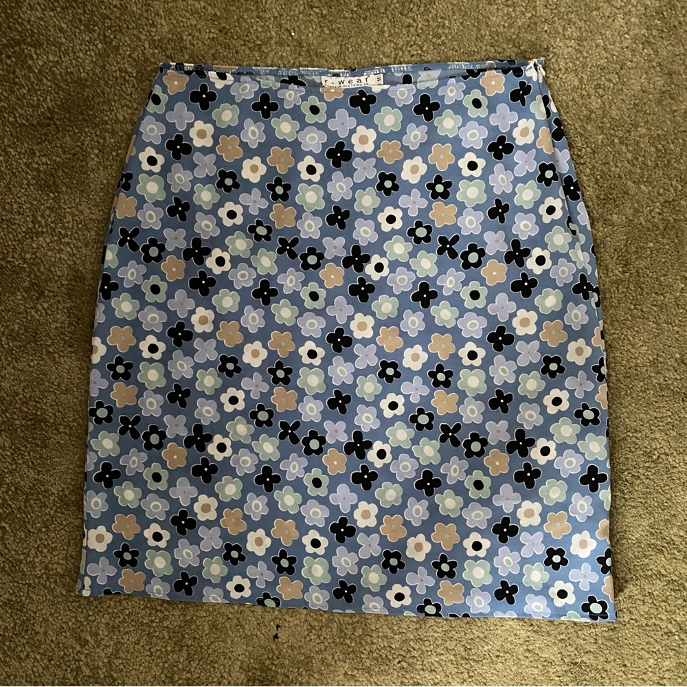 Vintage Rampage Clothing “r-wear” midi / mini skirt